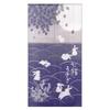 Hanahana Flame-Retardant Noren Curtain, Seven Lucky Bunnies, 85 X 150 Cm, 21714