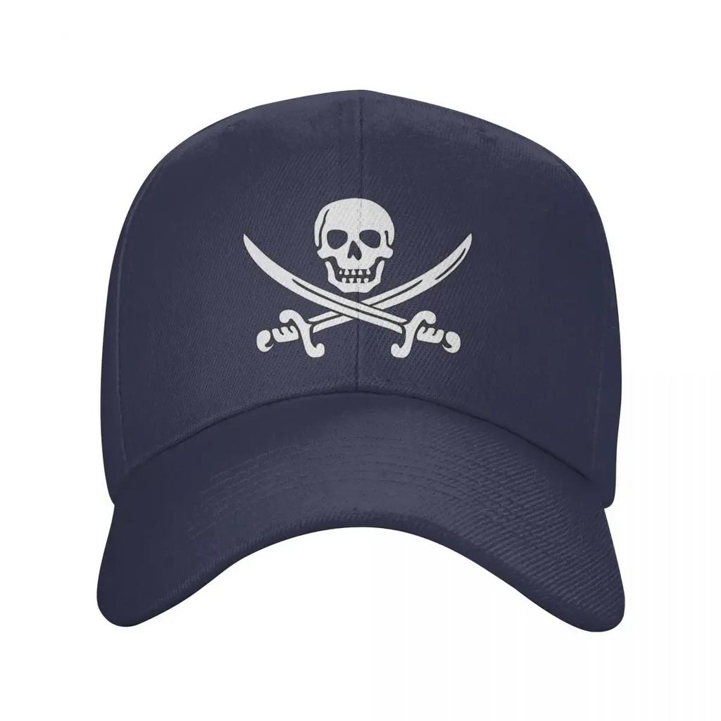 Классическая унисекс бейсболка с черепом Jolly Roger, взрослая, с пиратским флагом, регулируемая, кепка папы для унисекс женщин, спортивная кепка Snapback
