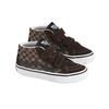 Vans Sk8 Mid V Шахматная обувь Удобная Универсальная Модная Трендовая Средневысокая Детская Обувь для Скейтбординга Детские кроссовки VN000CZ7BRO