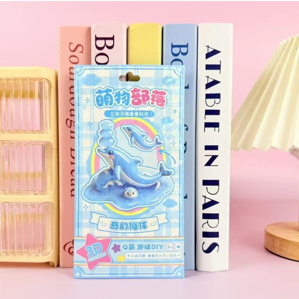 3D Stacked DIY Stacking Stickers 3D Puffy 3D Relief Stickers Party Favor