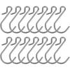 60 Metal Grooved Hooks Christmas Lights Hooks Weatherproof Light Clip Hooks For Hanging Christmas Decorations Outdoor String Lights, Party Decorations