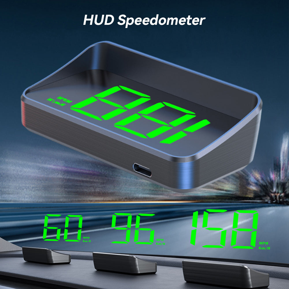 Автомобильный проекционный дисплей GPS Цифровой спидометр HUD Проектор на лобовое стекло КМЧ МИЛЬ/Ч Спидометр Автомобильная электроника Аксессуары