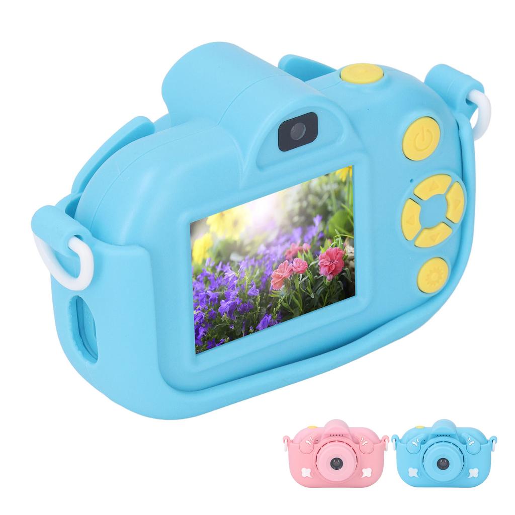 Kids Camera 32MP Digital Video Camera 2in Screen Multifunctional Front Rear Lens 1080P Selfie Ca
