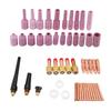 50pcsset WP171826 Series TIG Welding Torch Consumables Accessories
