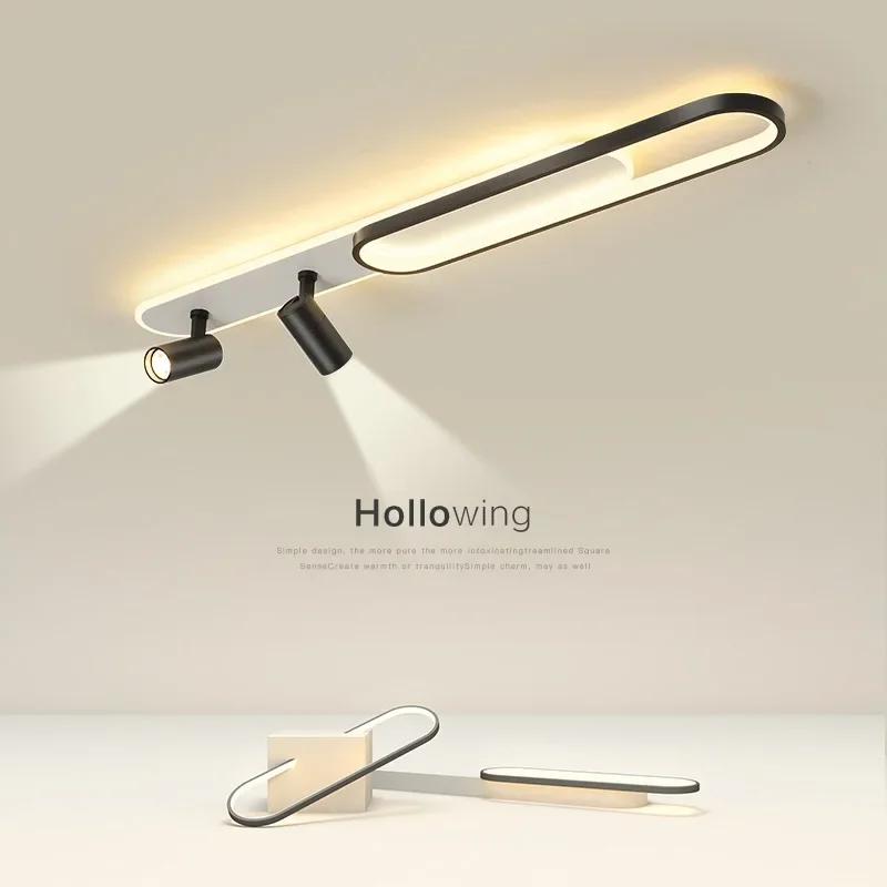 Светодиодные потолочные светильники Nordic для гостиной, коридора, гардеробной, потолочные светильники с точечными светильниками, люстры для домашнего декора, светильники