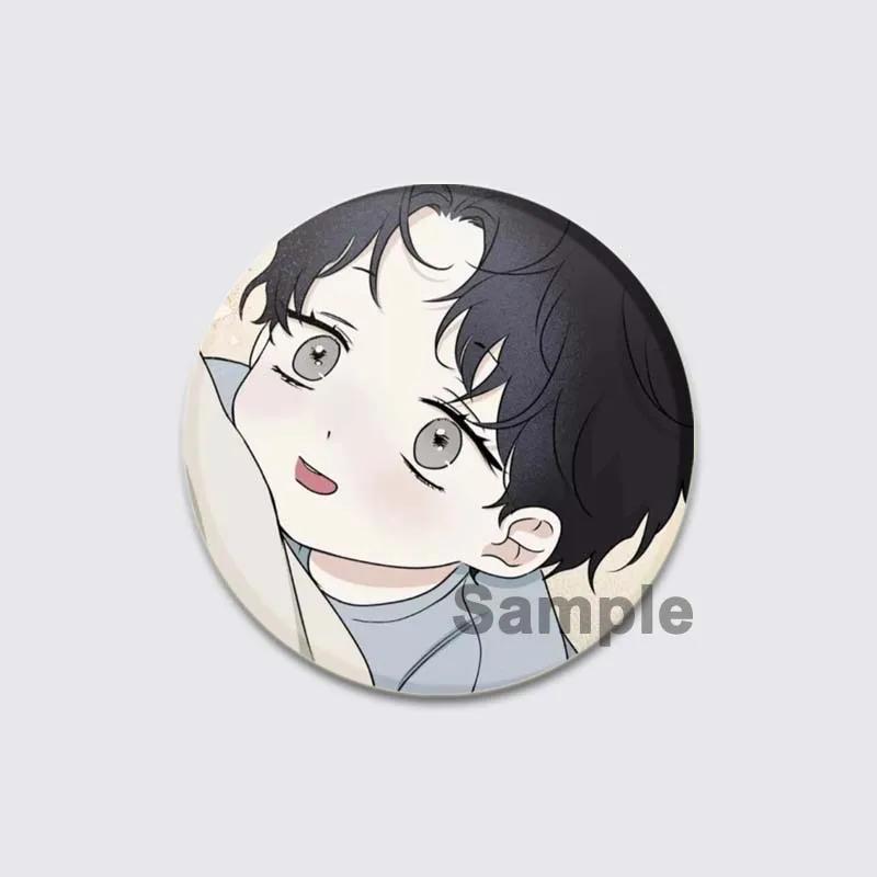 32/44/58mm BL Anime Low Tide In Twilight Badge Cartoon Brooches On Backpack Clothes Handmade Round Enamel Pins for Jewelry Gift Accessory