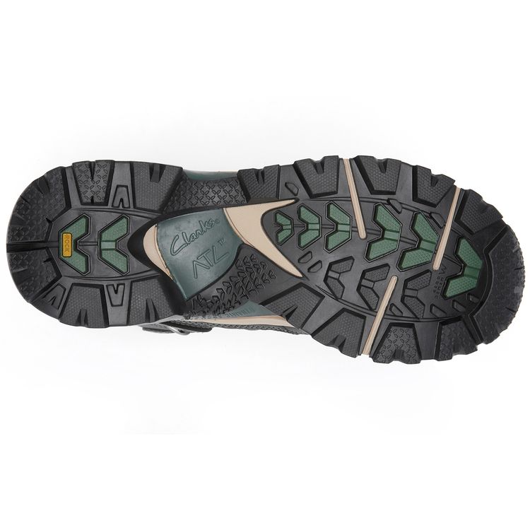 Clarks Городская уличная серия Водонепроницаемые Прочные Ударопоглощающие Синтетическая кожа Ткань Удобные Color Block Вездеходные Короткие ботинки 261736717