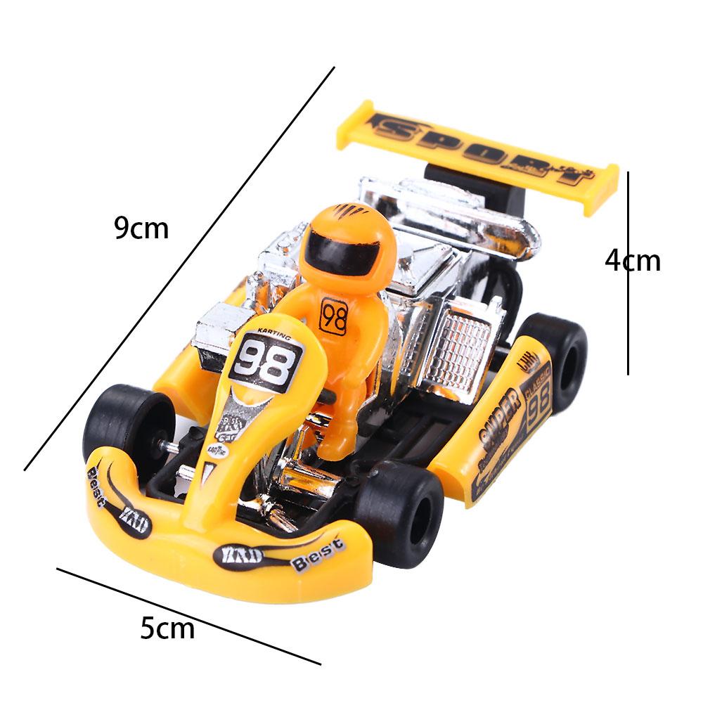 Vehicle Set Toy Vehicles 4 Wheels Racing Car Toy Inertia Car Toy Pull Back Kart Toys Formula Car