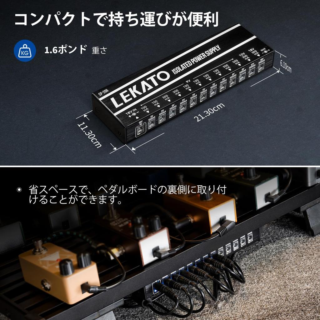 Блок питания для эффектора гитарного эффектора, блок питания на 12 каналов, независимый выход, выход постоянного тока 9 В, 12 В, 18 В, защита от короткого замыкания