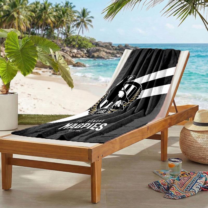 Collingwood Fashion Beach Towel: Ideal for Summer Adventures Soft, absorbent and quick drying suitable for swimming and bathing