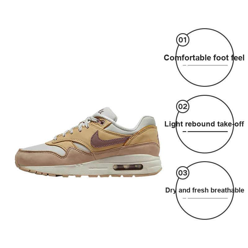 Nike Air Max 1 SE GS Light Bone Hemp Kids Sneakers Tan Smokey-Mauve FZ5530-020