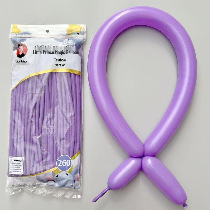260 Нетоксичных Длинных Воздушных Шаров Макарон для Детей - Магический Клоун Моделирование