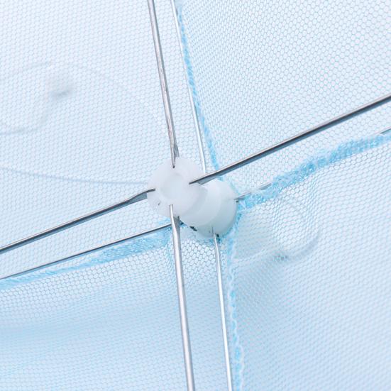 Складная крышка для еды, сетчатая ткань большой емкости, съемная портативная крышка для посуды в стиле зонтика для кухни