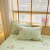 Cotton 100 Set Pillow Pure Cotton Pillowcase Pair Single Size 48cm X 74cm