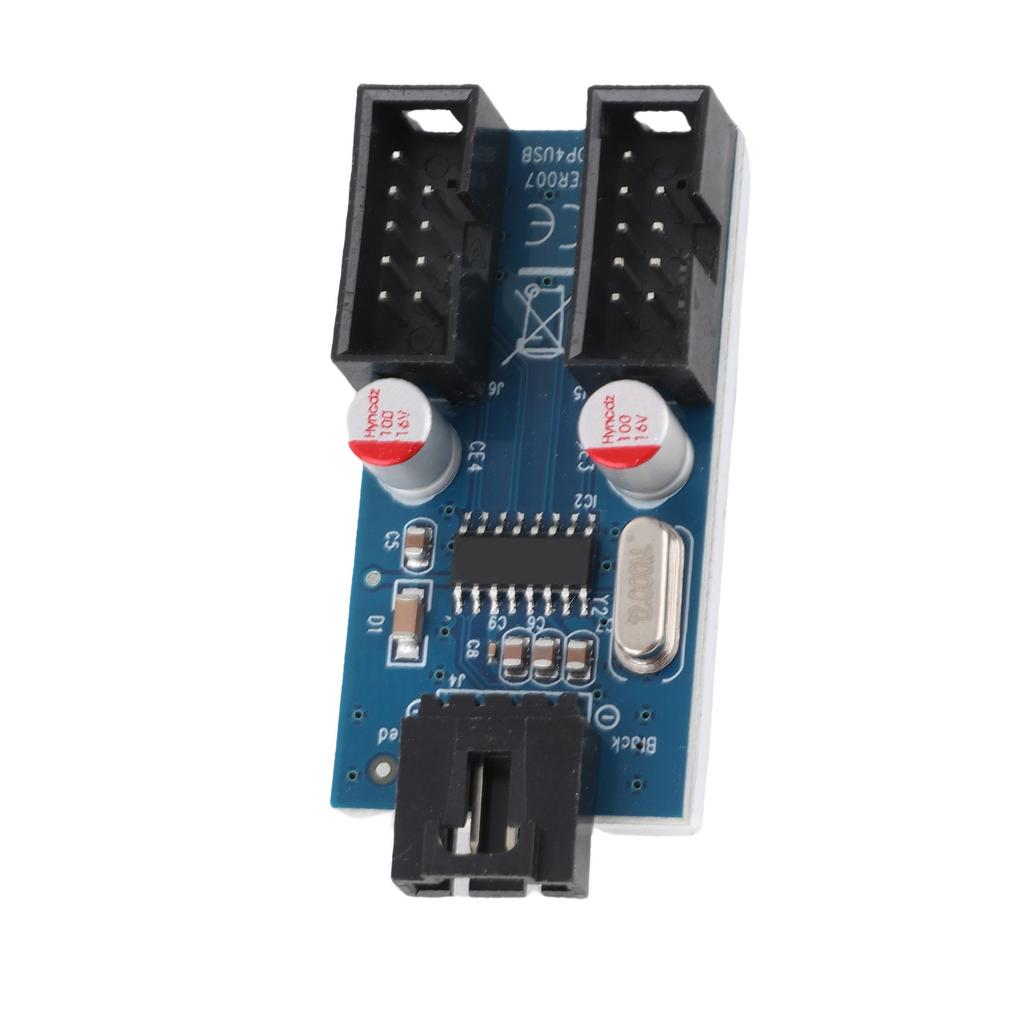 USB Motherboard Splitter 9Pin 1 to 2 PCB Expansion Chipset Board Computer Supplies