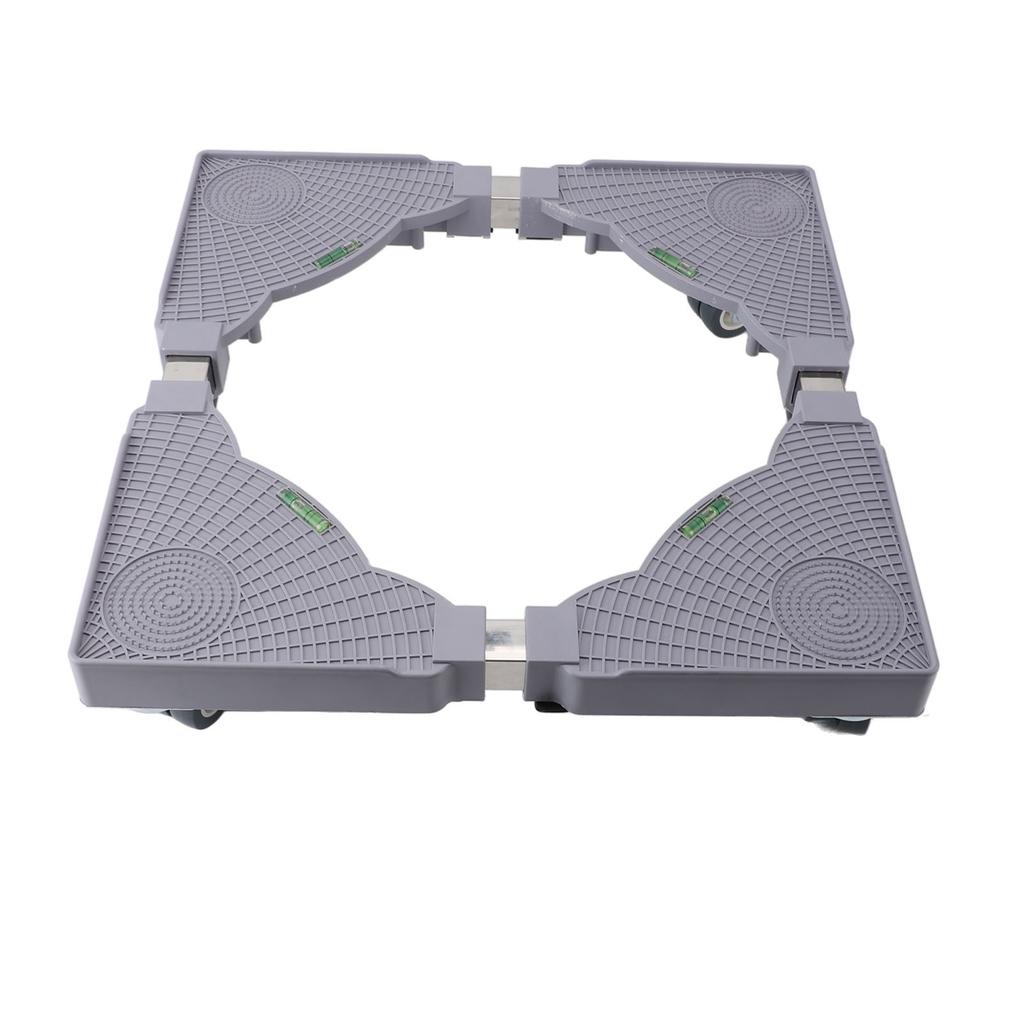 Washing Machine Base Stand with Universal Wheel Slip Resistance Adjustable Refrigerator Stand for Washer Refrigerator