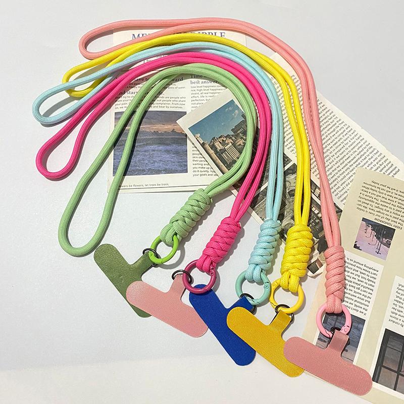 Anti-Lost Hanging Rope Phone Backpack Keychain Flashlight Camera Lanyard High Strength Parachute Cord Paracord