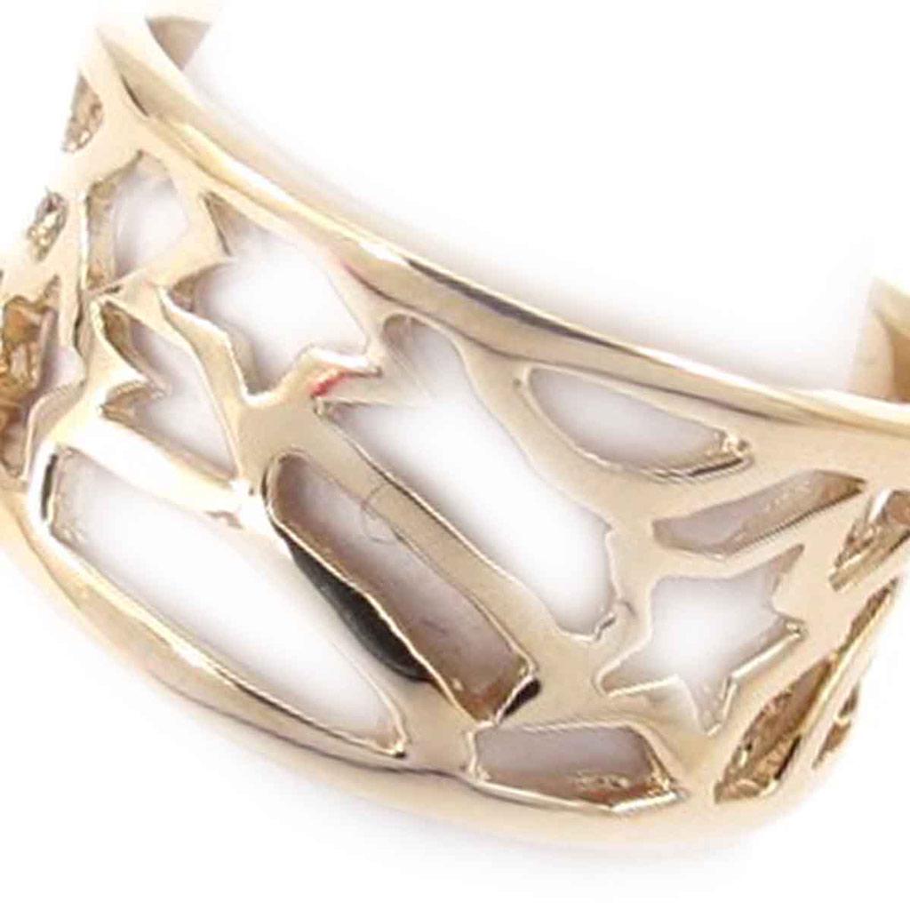 Кольцо Позолота 'Хореография' золото - 11 мм