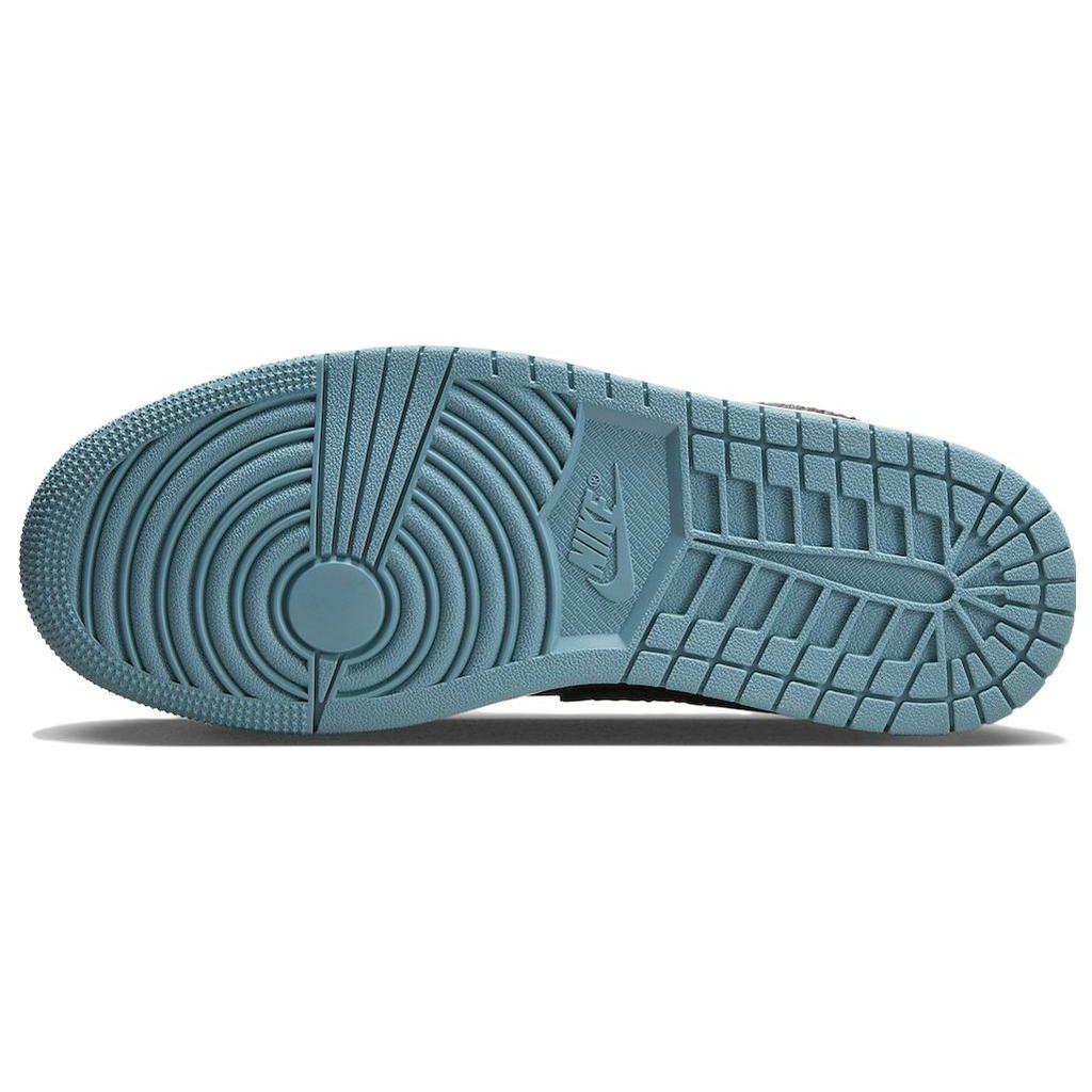 Air Jordan 1 Low SE Black Dark Obsidian Женские кроссовки Sail FJ5478-010