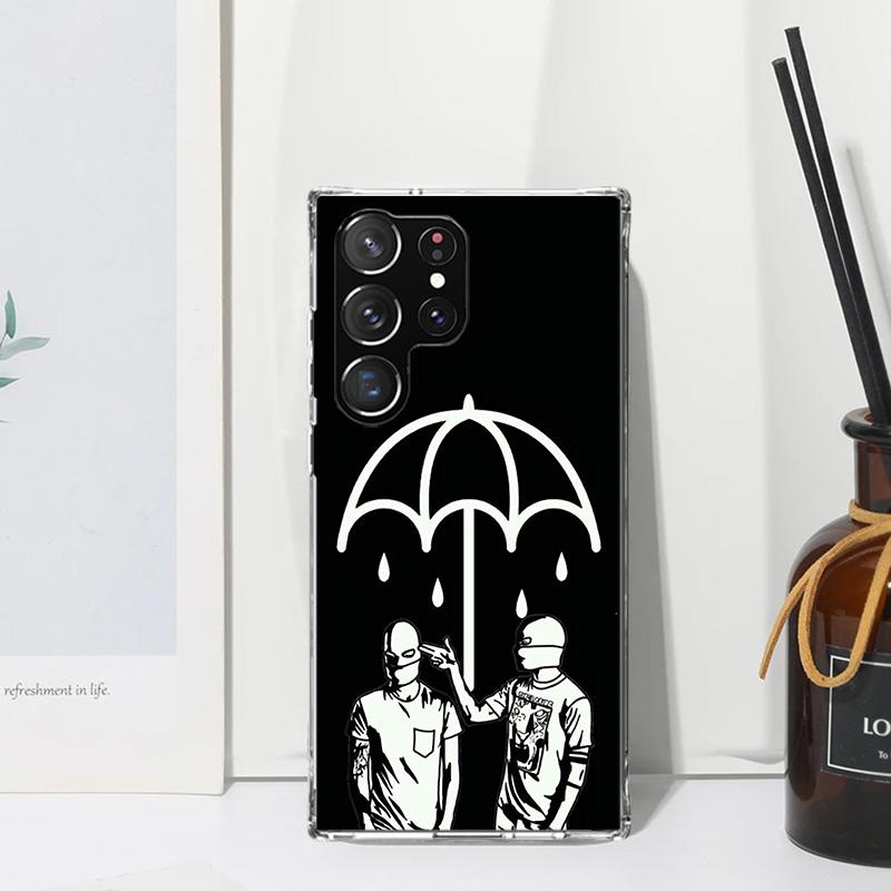 Чехол для телефона Bring Me The Horizons для Samsung Galaxy S25 S24 S23 S22 Ultra S21 FE S20 Plus S10 + S10E Арт Fundas Задняя крышка S24 S