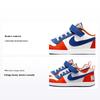 Детские кроссовки Court Borough Low PS Team Оранжевые Hyper Royal Белые DN4246-141