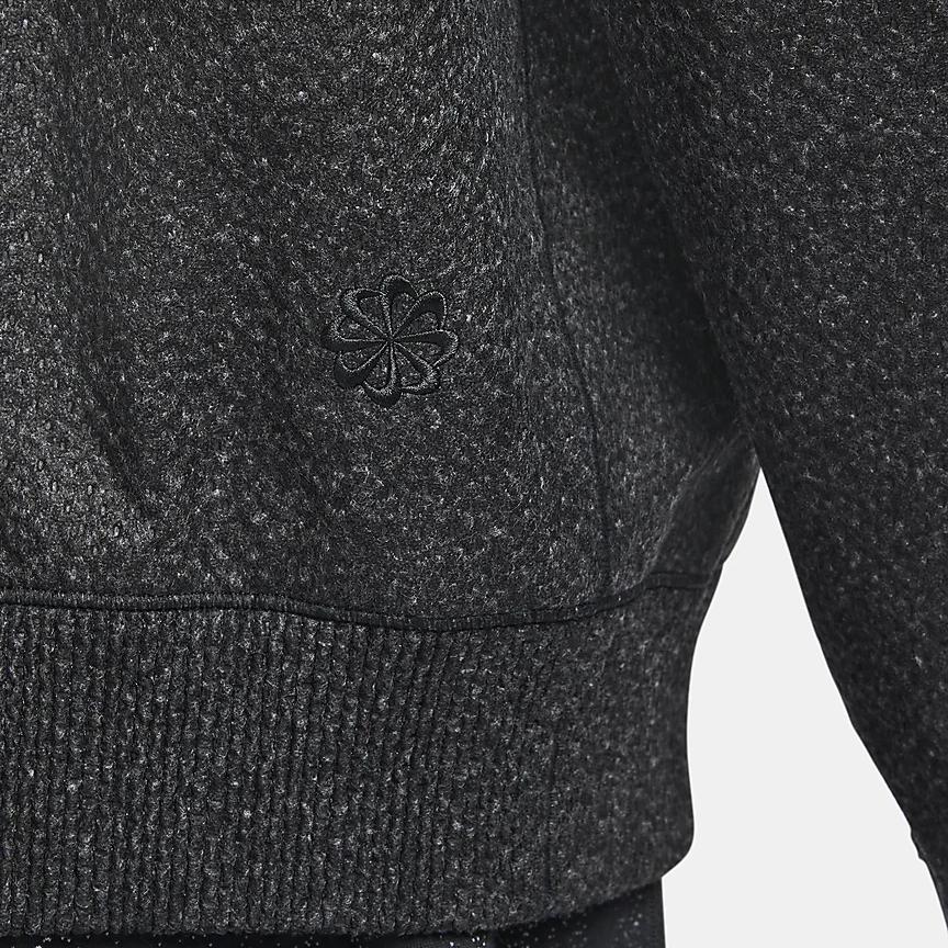 Nike Куртки Мужские Черные С Капюшоном Умеренные Прочие FB7414-060