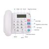 Black Corded Phone with Big Button Desk Landline Phone Telephone Support