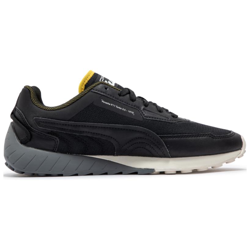 Puma Porsche Design Series Racing Trend Low-Top Lifestyle Shoes Unisex Sneakers Black Yellow 308821-01
