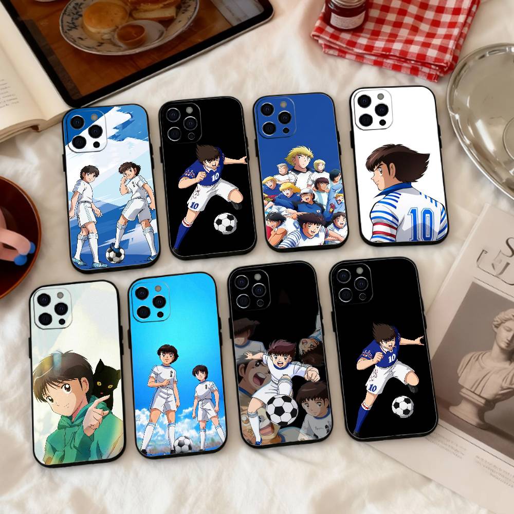 Аниме C-captain T-tsubasa Чехол для телефона Силиконовый Мягкий Для IPhone 17 16 15 14 13 12 11 X XR Plus Pro Max Plus