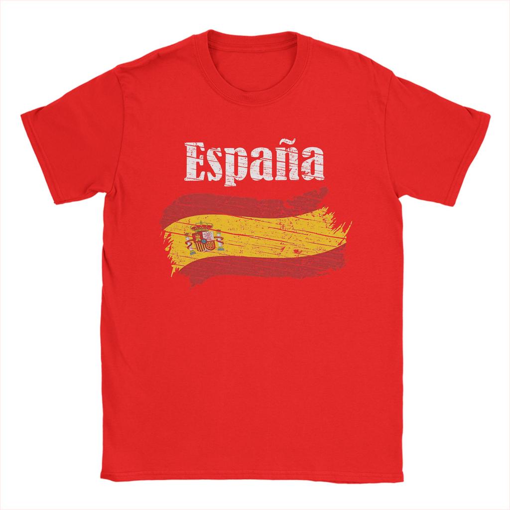 Герб Испании Испанский символ Espania Футболка Летняя 100% Хлопок Футболки Для Мужчин Трендовая Свободная Футболка С Коротким Рукавом Топы