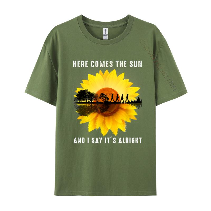 Unisex Clothing And I Say It Is Alright Guitar Tops Tees Brand Normal Combed Cotton Unisexs T Shirt Casual Tee Shirt