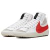 Nike Blazer Mid 77 Jumbo White Habanero Красные кроссовки унисекс из ротанга DD3111-102