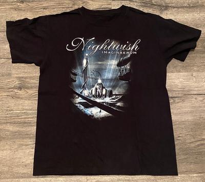 Футболка унисекс с альбомом IMAGINAERUM группы Nightwish, взрослая хлопковая футболка UB086