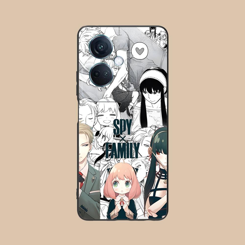 Чехол для мобильного телефона Anime Spy Family для OPPO Reno 14 13 12 11 10 9 8 7 6 5 F T Pro 5G Цветной печатный чехол Роскошный чехол Красивый