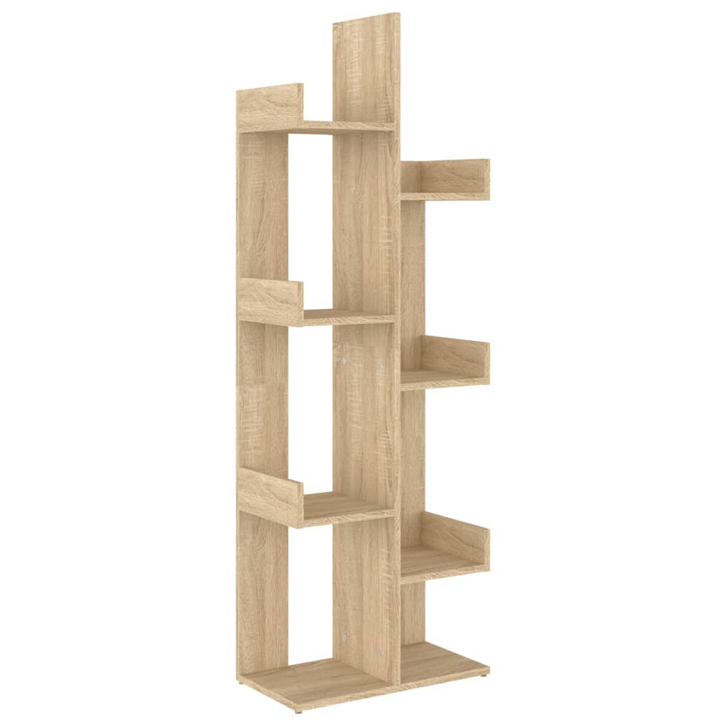 Книжная полка Сонома Дуб 48 x 25,5 x 140 см Древесно-стружечная плита