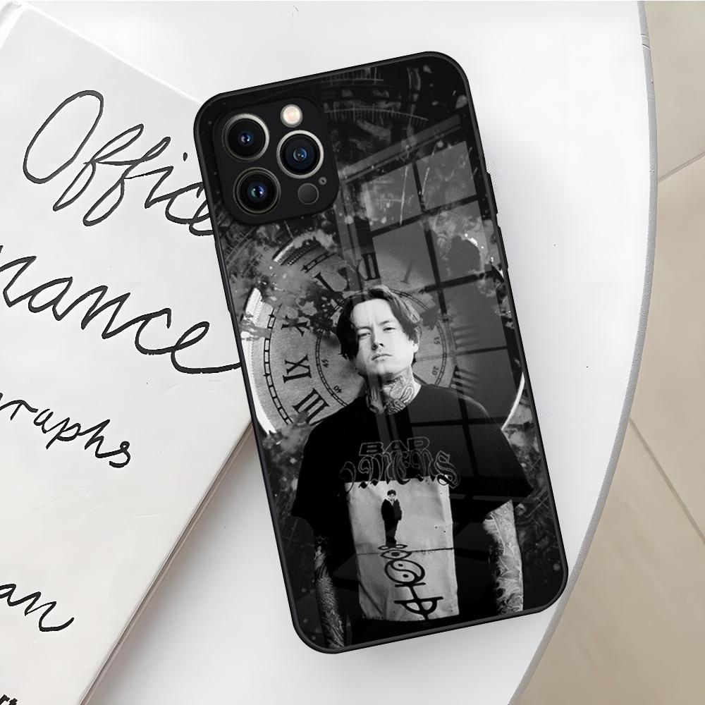 Чехол для телефона с дизайном 'Плохие предзнаменования' для Iphone 17 16 Air 15 14 12 11 13 Pro Max Mini X Xr Xs Se Puls стеклянная крышка
