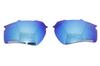 Солнцезащитные очки RUDYPROJECT Keyblade Polar 3FX HDR Синие Запасные линзы 70мм Одна пара и Линзы Multi-Laser, Широкие, 8-ми кривизны, (Лево право)