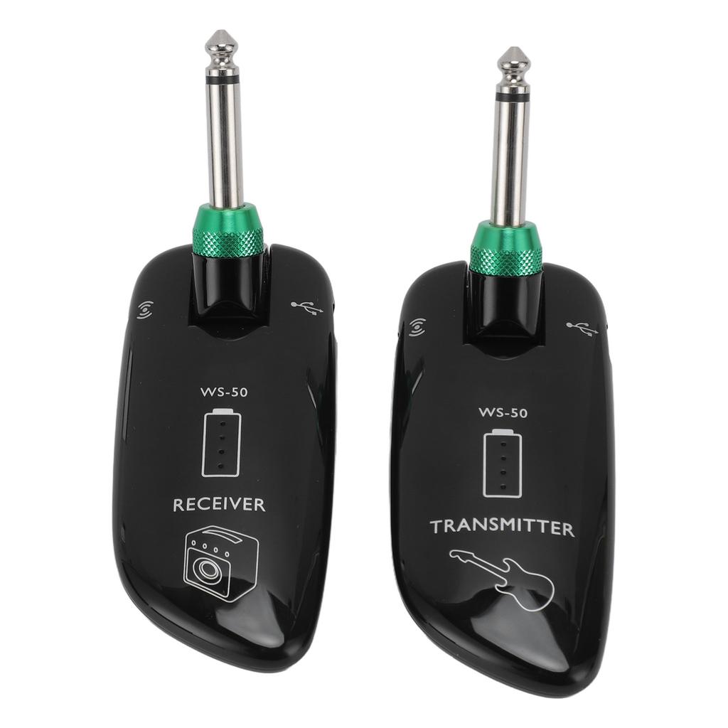 Беспроводная гитарная система 20–20 кГц без потерь, вращающийся, plug-and-play беспроводной гитарный передатчик