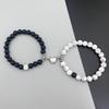 JYL TS Bracelet Couple Magnetic  Heart Charm Strengthens Mutual Attraction