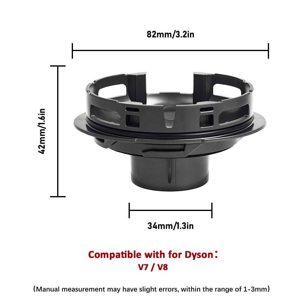 Запасная задняя крышка моторного блока заднего фильтра для пылесоса Dyson V7 V8, аксессуар для уборки дома