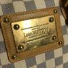 Louis Vuitton N52001 Сумка-тоут Damier Azur Berkeley PM из канвы Damier Azur Белая