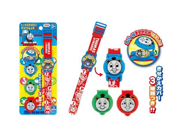 Цифровые часы Thomas & Friends, наручные часы, красные со сменной крышкой, 3 типа, НОВИНКА