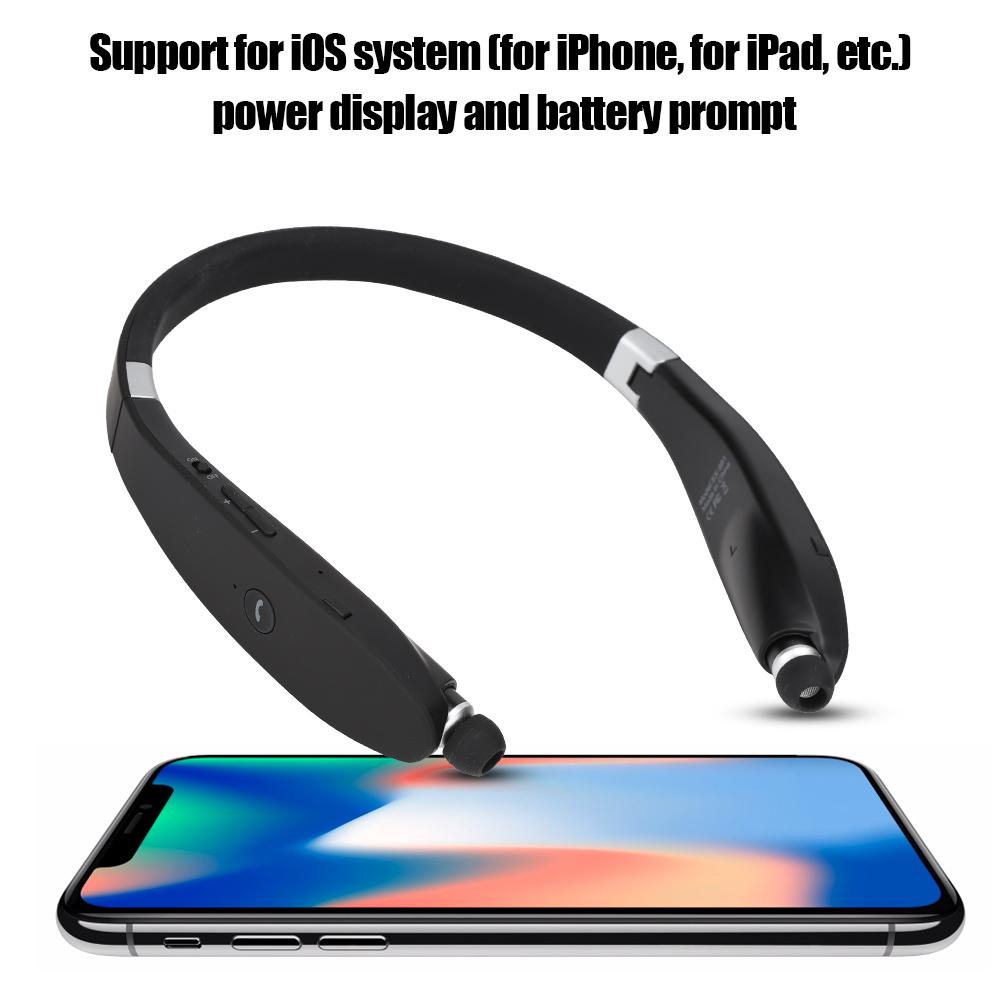 Складные телескопические беспроводные наушники SX-991 для телефона(черный)