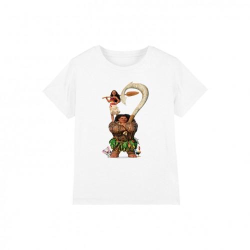 Moana Childrens/Kids Maui Moana Stacked T-Shirt