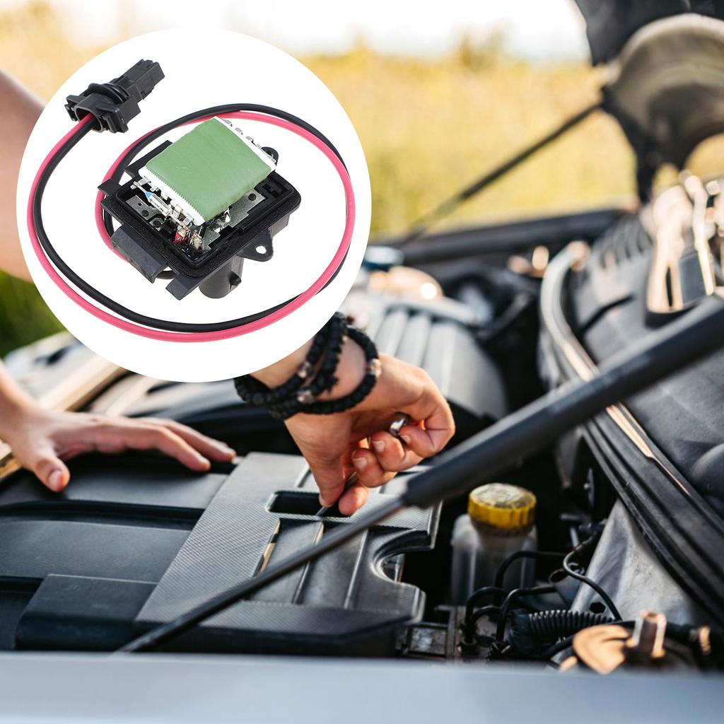 Резистор вентилятора отопителя, резистор мотора кондиционера для Renault Trafic Vauxhall Opel Vivaro 7701050325