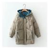 Women Winter Warm Thick Hooded Cotton Down Jacket Newest Long Padded Parka for Women  Winter Loose Cotton Coat