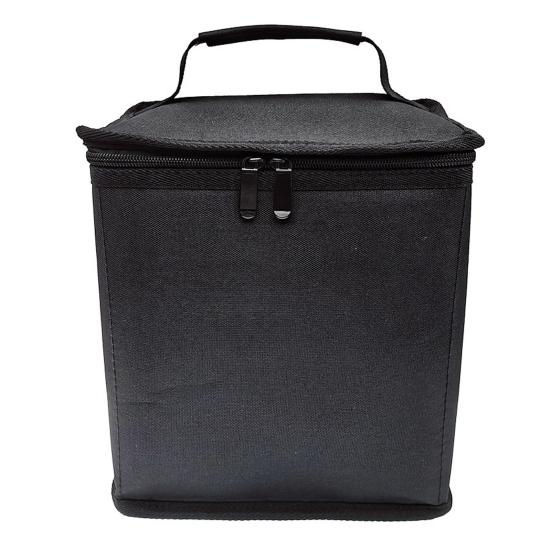 Сумка для хранения газового баллона для кемпингового фонаря с молнией, мягкой подкладкой, большой вместимости, портативный контейнер для газового баллона, сумка для переноски