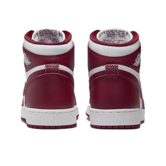 Кроссовки Air Jordan 1 High OG High Top для баскетбола GS Белые Красные FD1437-160