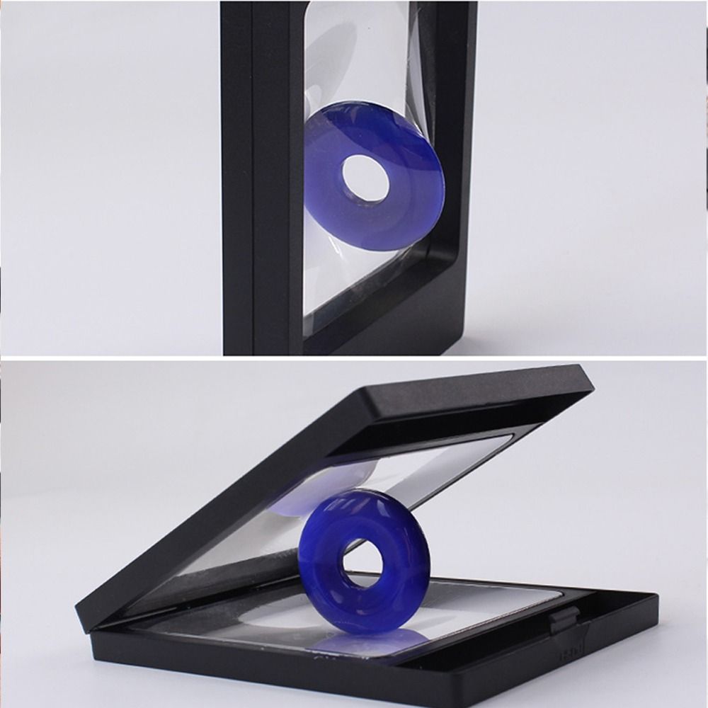 Ring Floating Frame Box Earrings Jewelry Display Box Durable Jewelry Storage Box  Jewelry