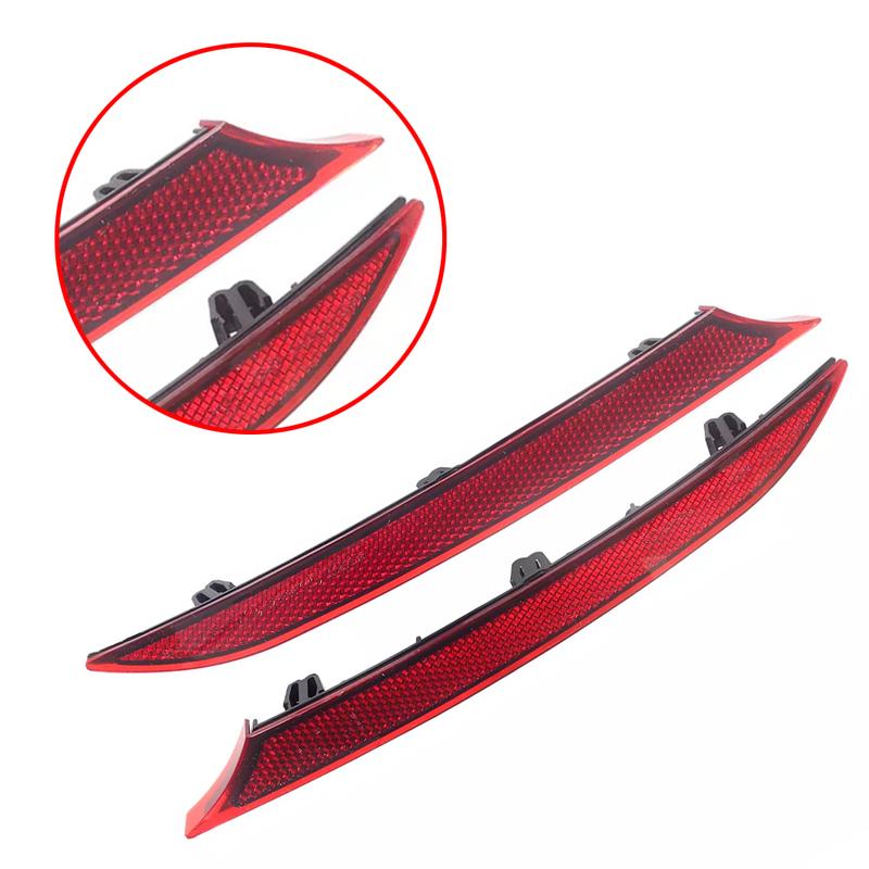 2pcs For BMW M SPORT series 3 G20 320 325 330 340 2018 Rear Bumper Reflector strips 63148074229 63148074230